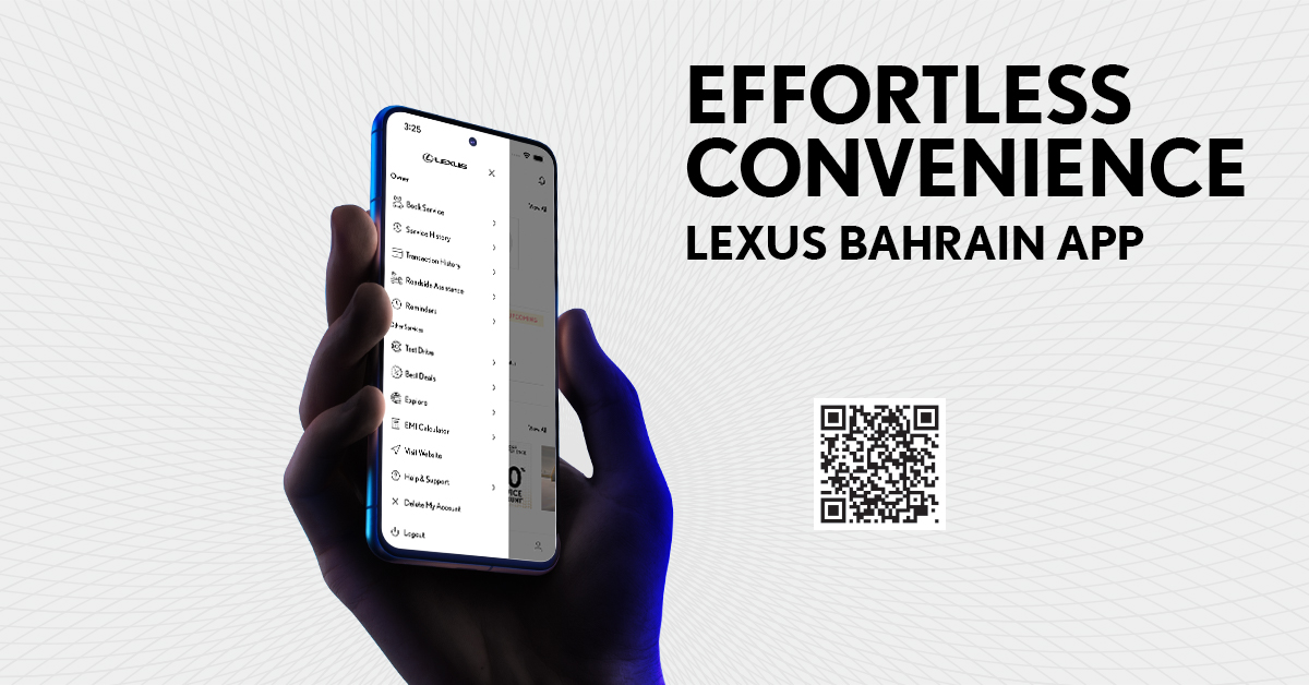 Book a service from Lexus Bahrain